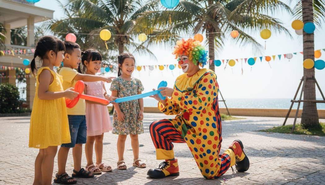 Giá Thuê Chú Hề Tạo Hình Bong Bóng Tại Vũng Tàu. Ảnh 1
